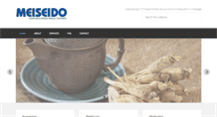 Desktop Screenshot of meiseido.com.sg
